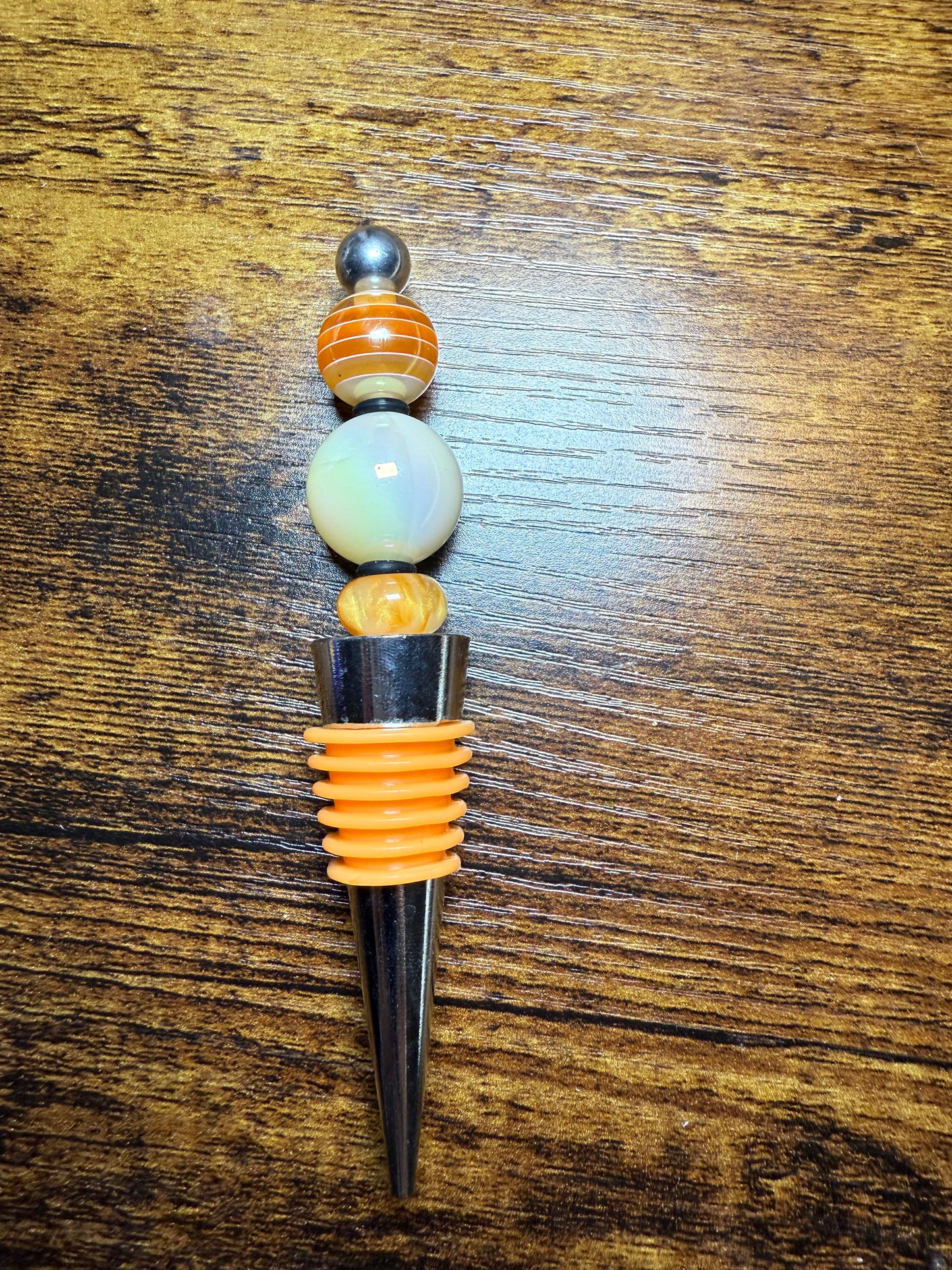 Orange Wine Stopper