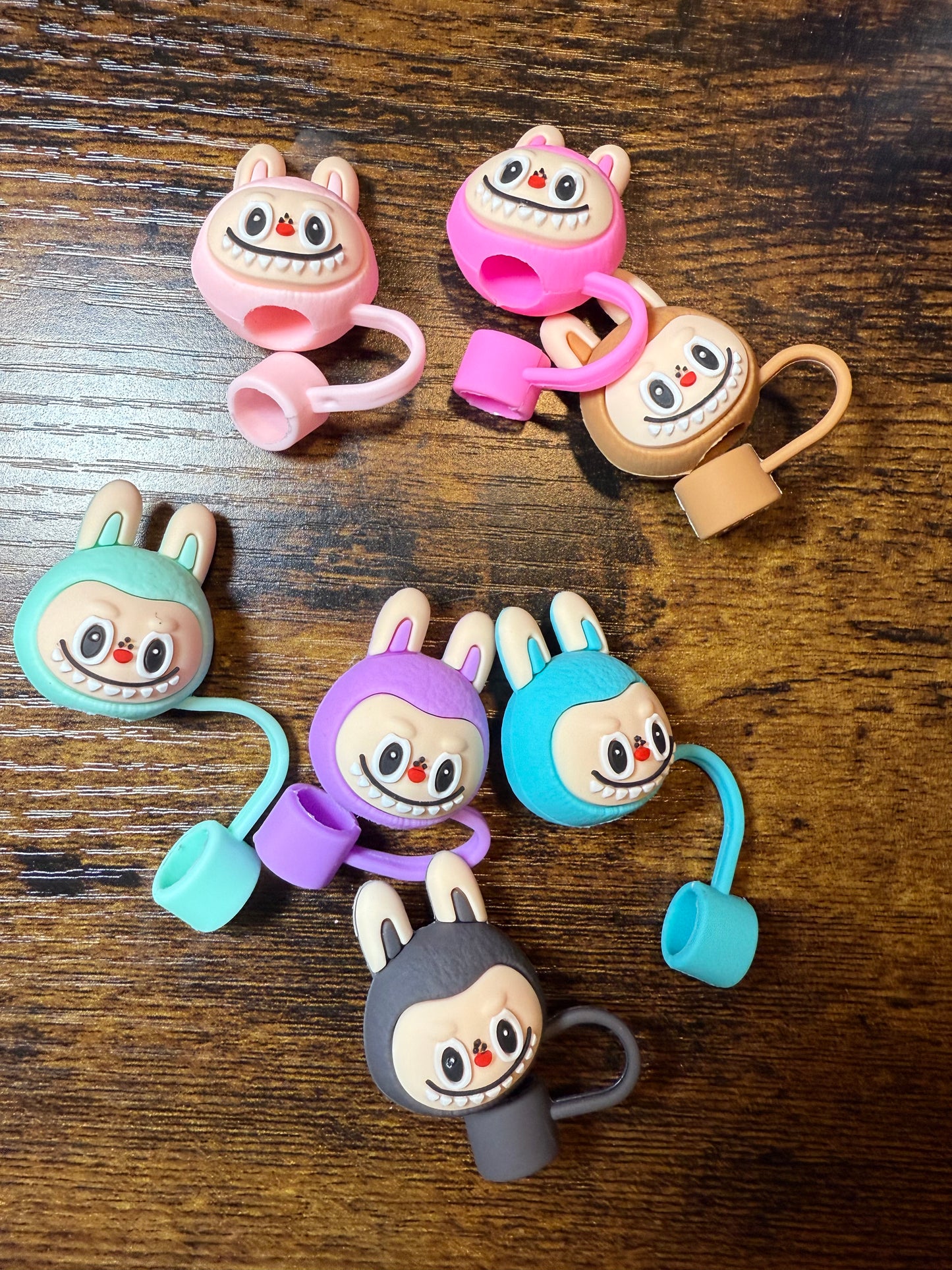 Labubu Straw Toppers