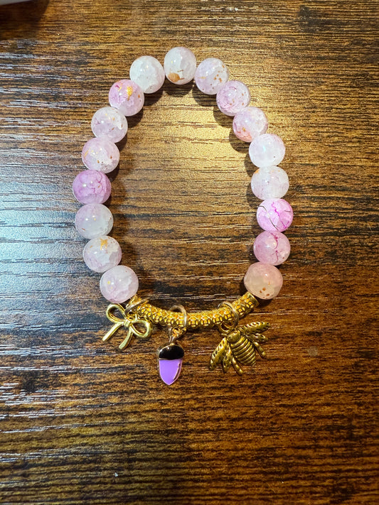 Pink bracelet