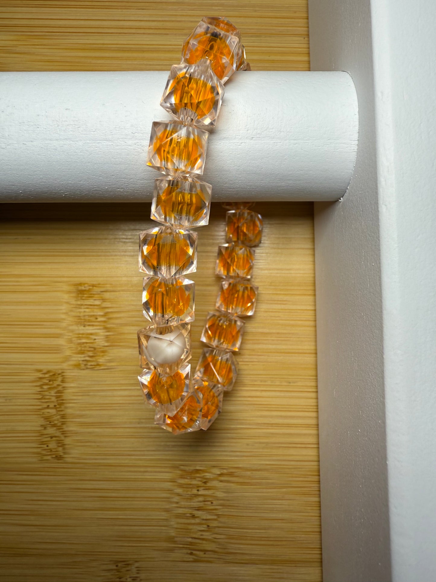 Fancy Orange Bracelet