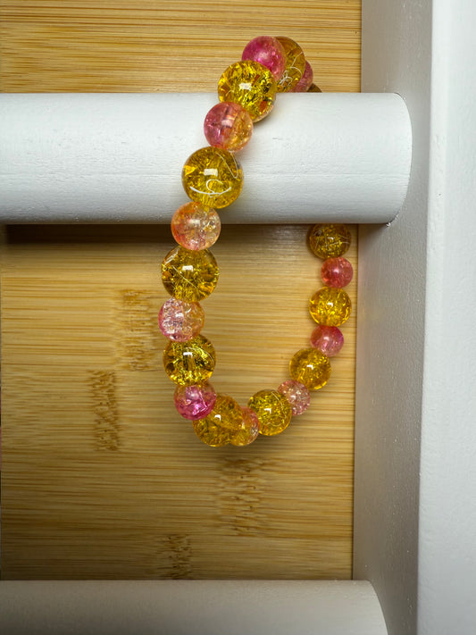 Yellow and Orange Bracelet