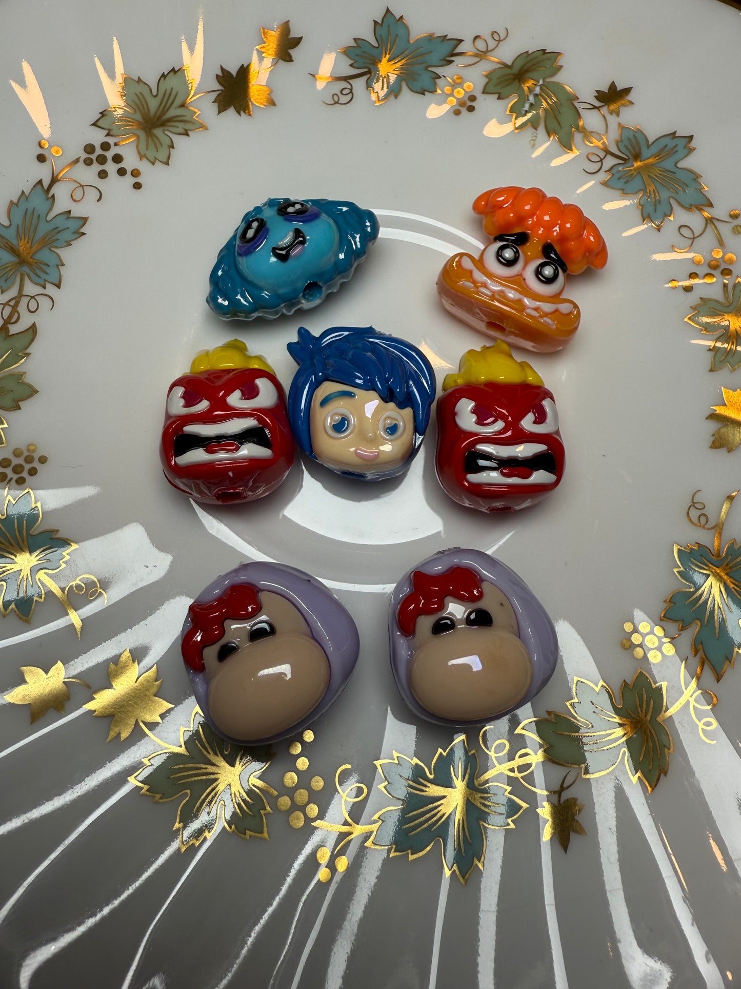 Inside out character beads