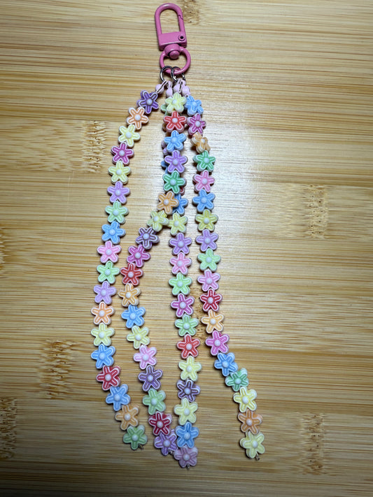 Flower keychain