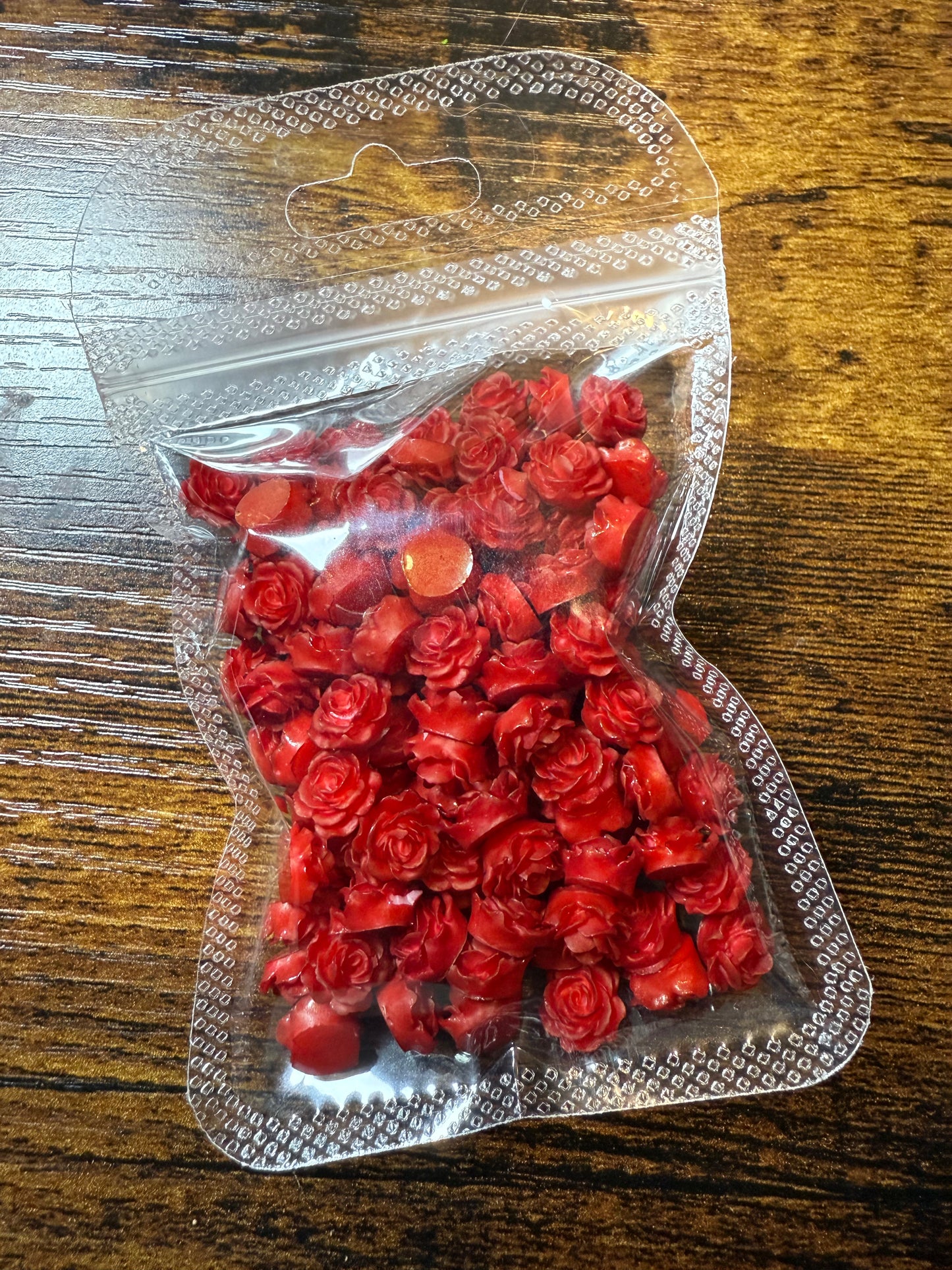 Soft red flowers