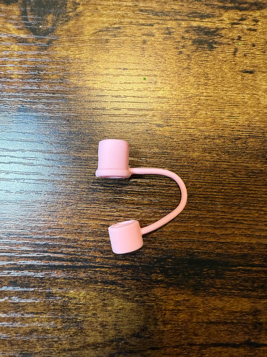 Pink straw topper DIY