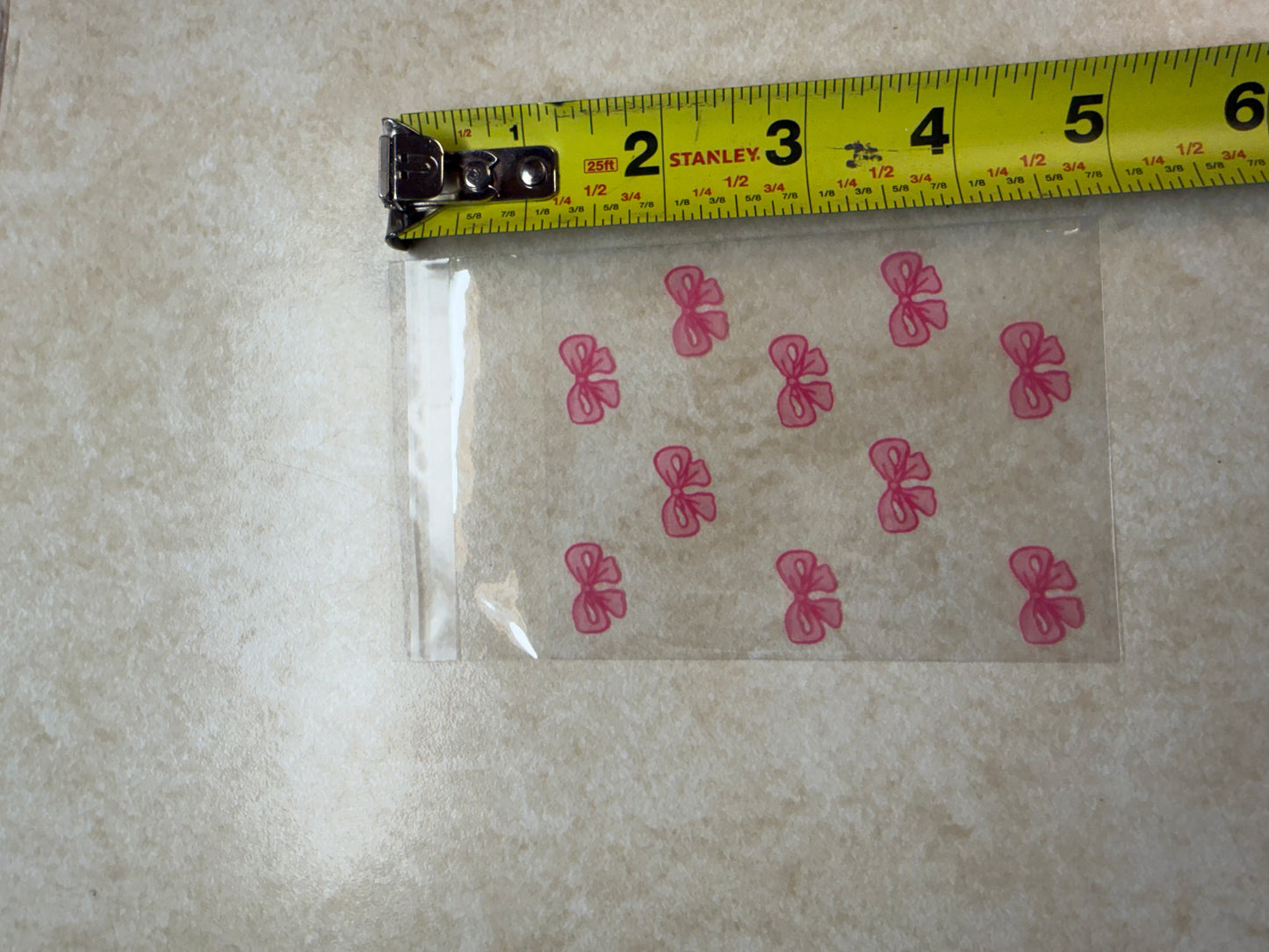 Pink Small Bow Bags