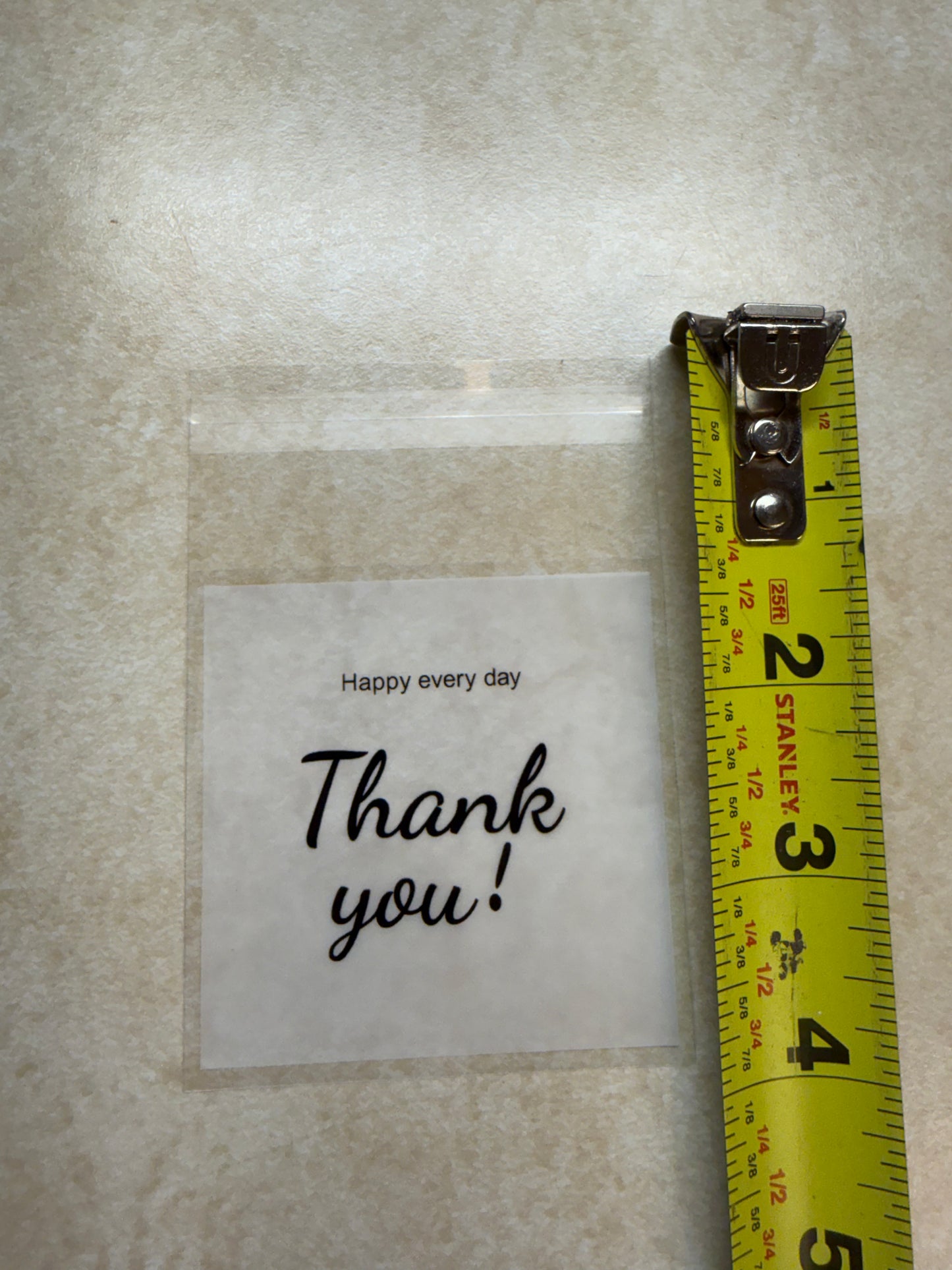 Small Thank You Bags