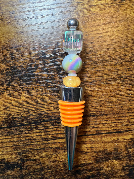 Orange Wine Stopper