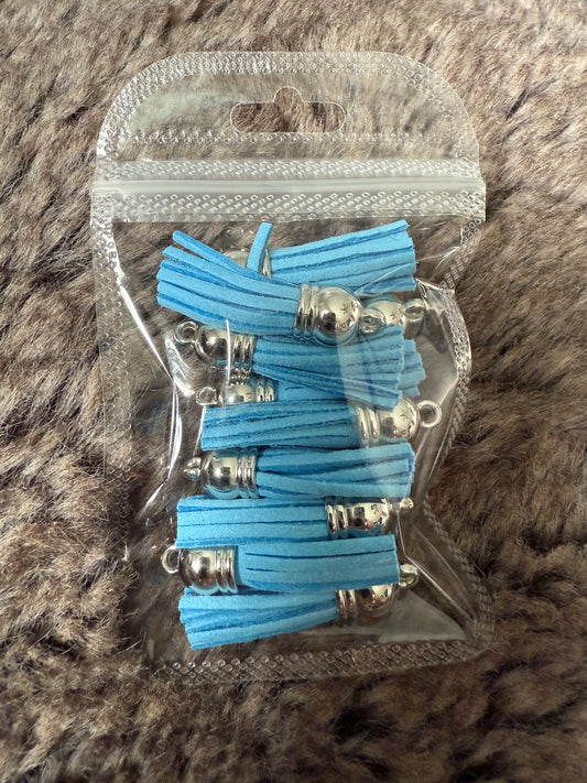 Blue tassel